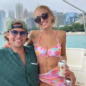 SheIn Self Tie Floral Bikini Set -Small